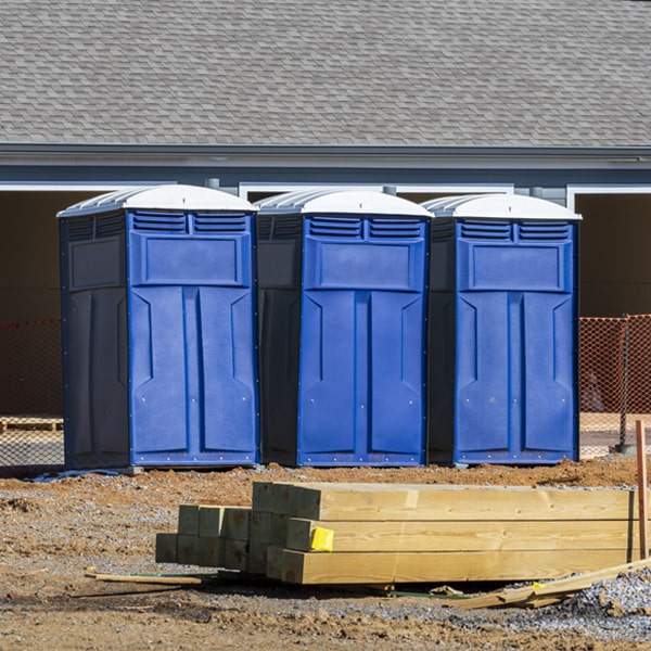 what is the cost difference between standard and deluxe porta potty rentals in El Rancho Vela